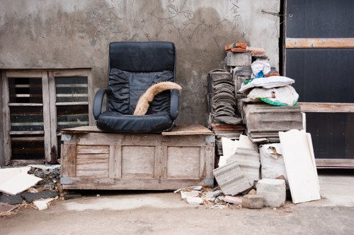 Professional team handling furniture disposal in Hoxton