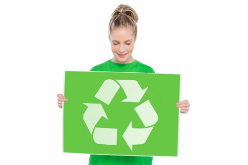 Recycling electronic equipment from office clearance